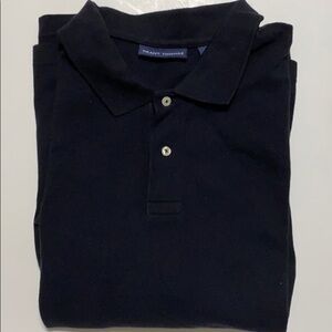 grant thomas black polo shirt size: XXL